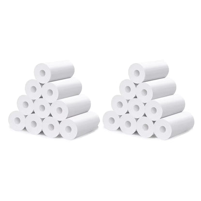 Kids Camera Instant Print Refill for Kids Instant Camera Thermal Printing BPA Free,57X25Mm White Non-Adhesive Photo Print Rolls